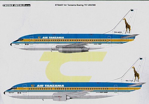 Boeing 737-200/300 (Air Tanzania) sts4437