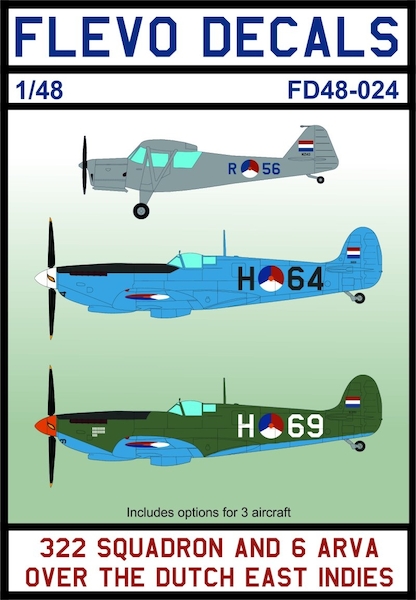 322sq and 6 Arva over the Dutch East Indies (LAST STOCKS) FD48-024