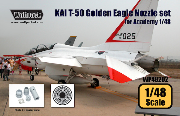 KAI T50 Golden Eagle F404 Engine Nozzle set (Academy) WP48202