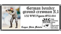 WW1 German Bomber Ground Crewman 1 F32-014