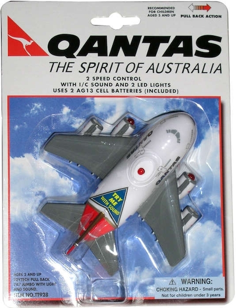 toy qantas plane