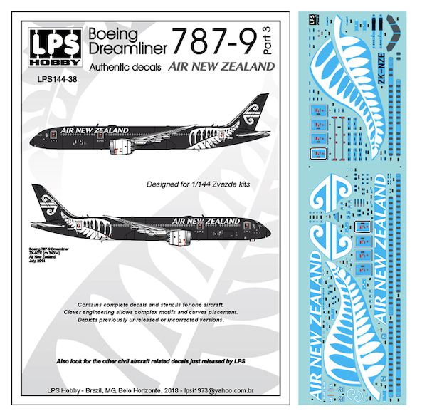 Boeing 787-9 Part 3 (Air New Zealand) LPS144-38