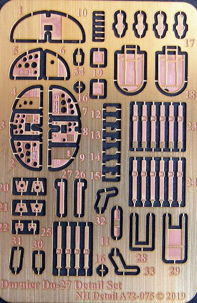 Dornier Do27 Detail Set (Special Hobby) A72-075