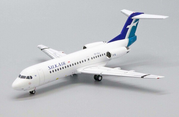Fokker 70 Silkair 9V-SLL With Stand EW2F70001