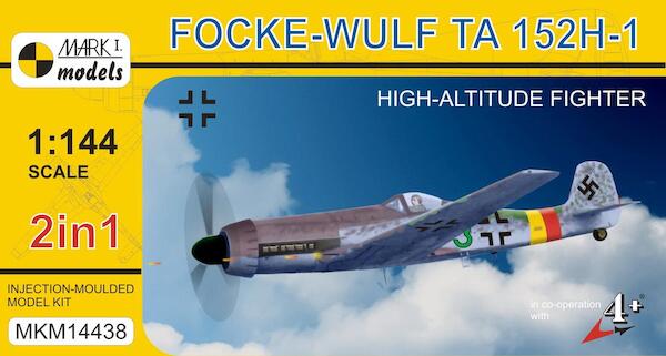 Focke Wulf Ta152h 1 High Altitude Fighter 2 Models Included