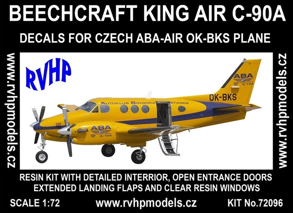 Beech King Air C-90A (Czech ABA Air) rvh72096