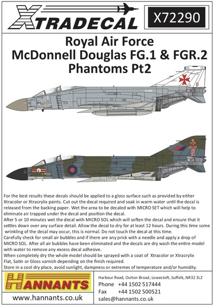 McDonnell Douglas FG.1/FGR.2 Phantom Pt.2 X72290