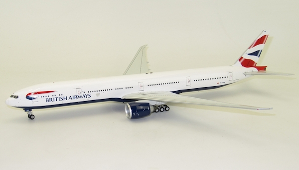 Boeing 777-300ER British Airways G-STBK With Stand Limited 42 models