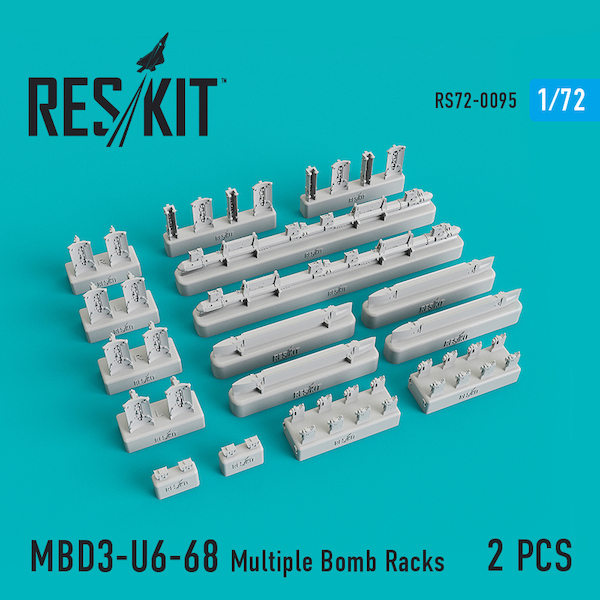 MBD3-U6-68 Multiple Bomb rack (2x) RS72-0095