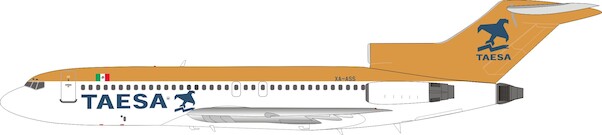 Boeing 727-51 TAESA XA-ASS With Stand EAVASS