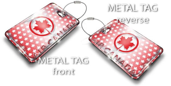 Air Canada bag tag KK-AIRCANADA