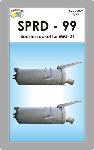 SPRD-99 RATO rocket for MiG-21 (2x) RVD72029
