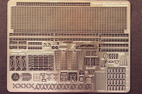 US Navy WW2 Carrier details GM700-7