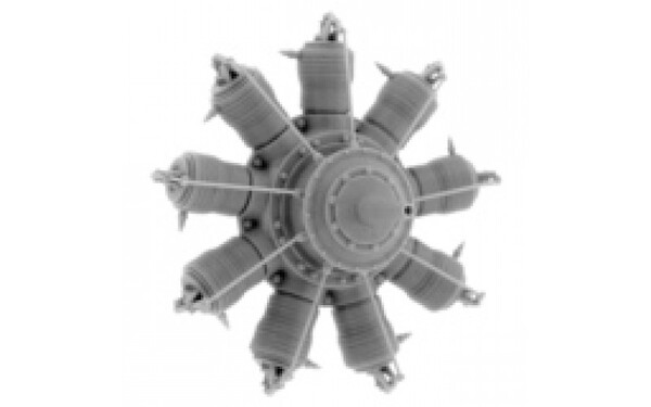 Gnome Monosoupape 9B-2 (100hp) Engine SS48103