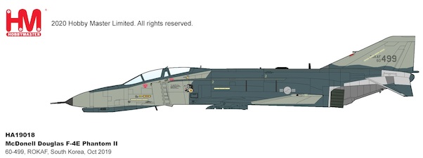 McDonnell Douglas F4E Phantom II 60-499, ROKAF, South Korea, Oct 2019 HA19018