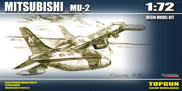 Mitsubishi MU2B-25 Target Tug Conversion (SE-IOV) for Hasegawa Mu2A K003