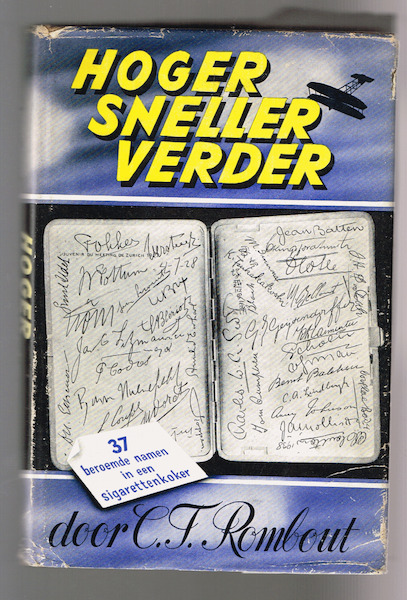 Hoger, sneller, verder, 37 beroemde (vlieger)namen in een sigarettenkoker