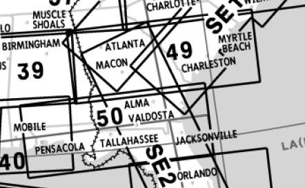 Low Altitude Enroute Chart USA US(LO)49/50