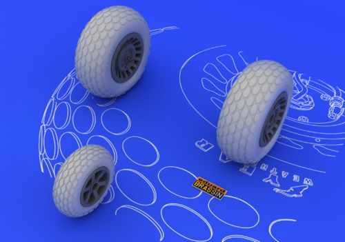 P61 Black Widow wheels (Great Wall) e648-057