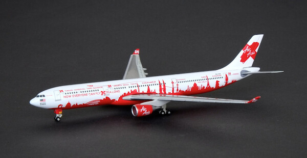 Airbus A330 300 Air Asia City 9m Xaa Sky500 0750as