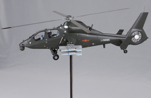 Z-19 armed helicopter Chinese Air Force AF1-0127