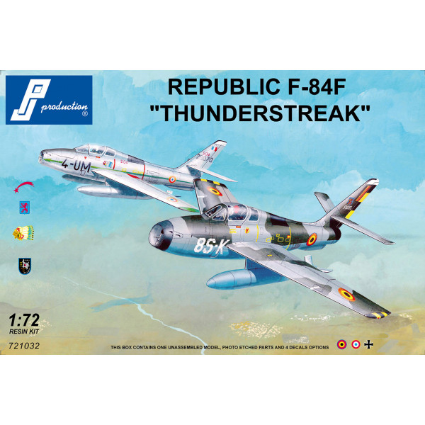 Republic F84F Thunderstreak (Belgian AF, Dutch AF, French AF, German AF) 721032