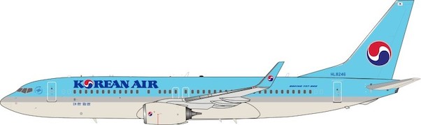 Boeing B737-800 Korean Air HL8246 With Stand JF-737-8-014