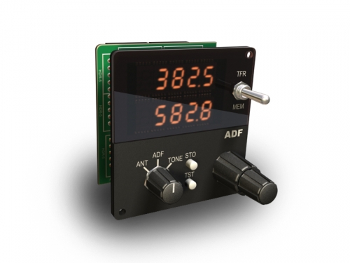 Collins ADF Radio ( You will need the GSA-55 to connect the module) CAV-ADF