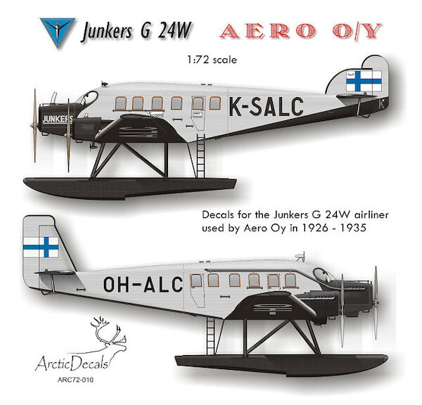 Junkers G24 (Aero Oy K-SALC OH-ALC) ARC72-010
