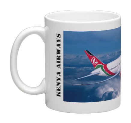 Mug Kenya Airways Boeing B787 MOK-KENYA