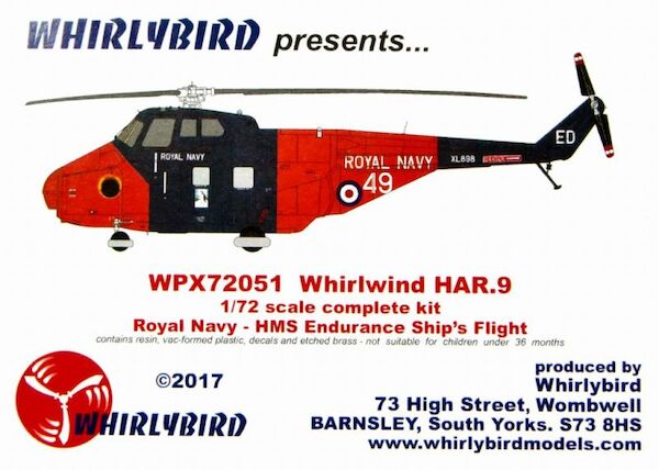 Westland Whirlwind HAR9 (HMS Endurance) WPX72051