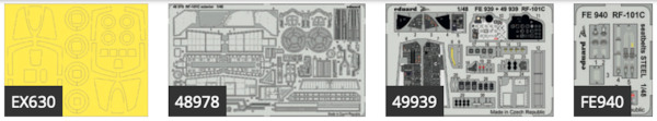 Detailset RF101C Voodoo (Kitty Hawk) BIG49214
