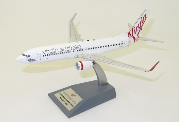 Virgin Australia B737 Plastic Aircraft Model 1/200 Scale 