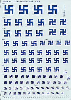Finnish AF part 4 (WW2 Harakristi (Swastica`s))
