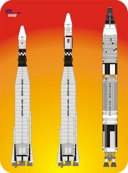 Gemini Program Launch Vehicles NW105