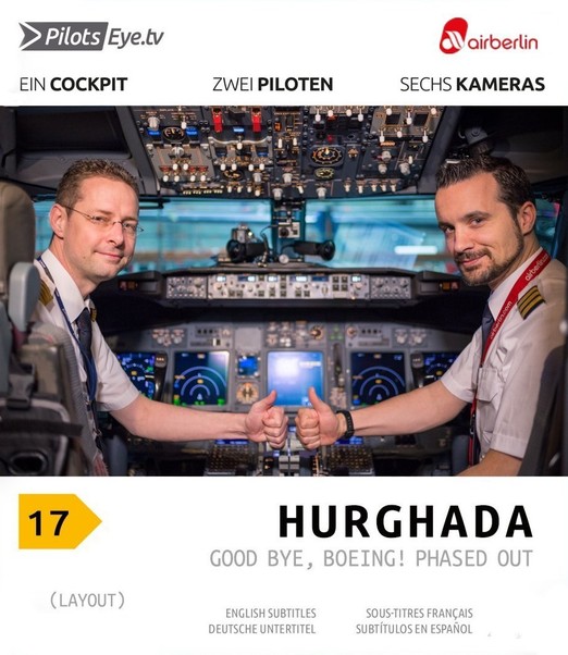 Air Berlin AB2932 Hurghada B737-800NG Good Bye, Boeing! - Phased out 4260139480272