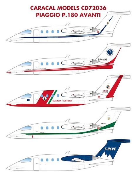 Piaggio P.180 Avanti CD72036