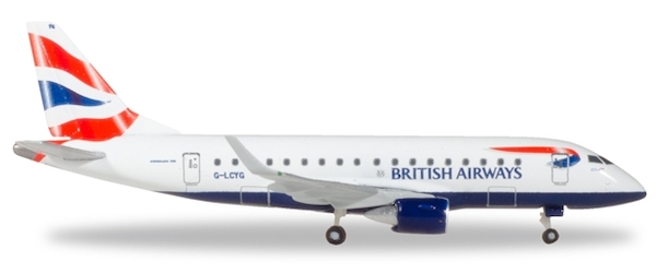 Embraer ERJ170 British Airways Cityflyer G-LCYG 531092