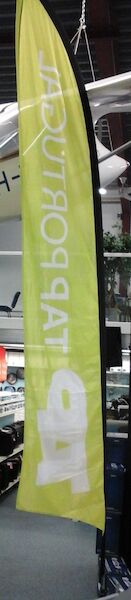TAP Portugal Beach flag ( only one; in perfect condition) TAP Beach flag