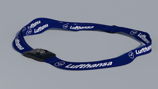 Luggage strap with TSA lock - Lufthansa LUG-LH