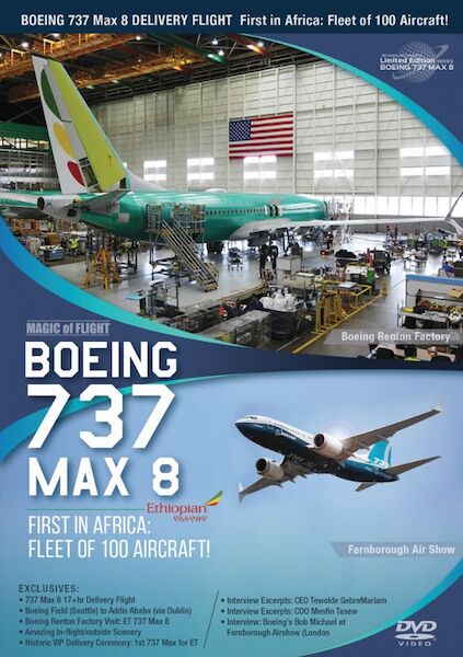 Boeing 737Max-8 Ethiopian Airlines. First in Africa; fleet of 100 aircraft 0096962101466