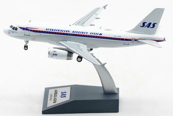 Airbus A319-131 SAS, Scandinavian Airlines System OY-KBO retro scheme JF-A319-003