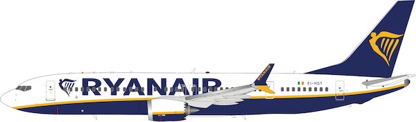 Boeing 737 MAX 8 Ryanair EI-HGY JF-737-8M-005