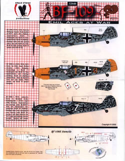 BF109 Emil Aces at war ES32040