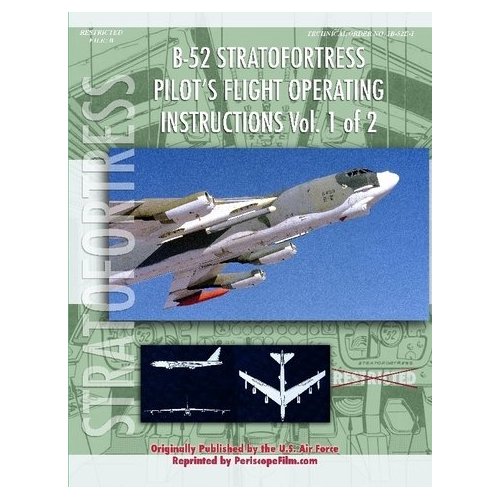 B52 Stratofortress Pilot's Flight Operating Instructions Vol. 1 and 2 B-52