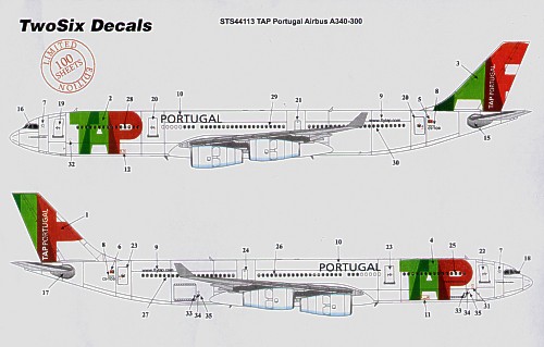 Airbus A340-300 (TAP Poprtugal) sts44113