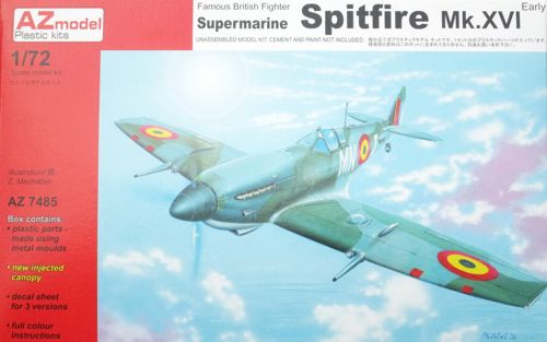 Spitfire MKXVI Early (RAF, FAF, Belg AF) az7485