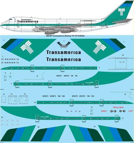 Boeng 747-200 (TransAmerica) 200-69