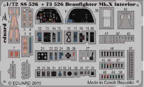 Detailset Beaufighter MkX Interior Self adhesive (Airfix) SS526