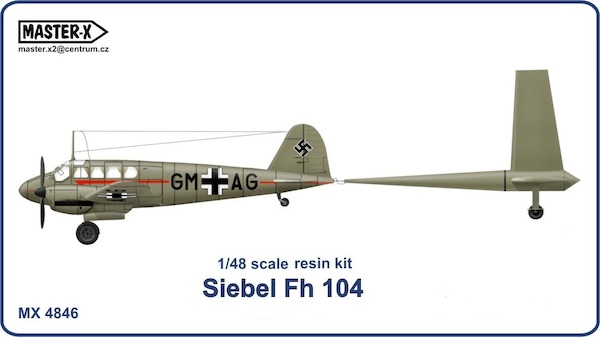 Siebel FH104 Hallore with auxiliary towed fuel tank (END OF SALE CLEARANCE - WAS EURO 159,95)  MX4846